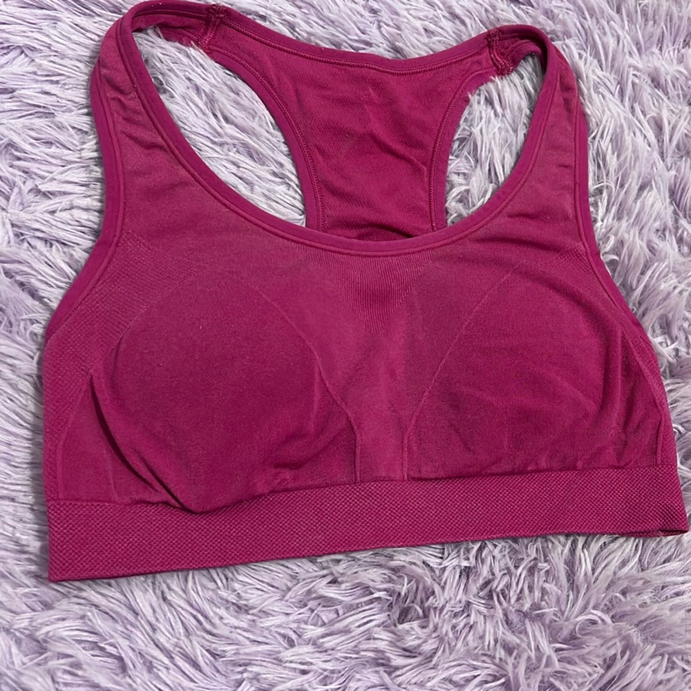 Uniqlo Airism Bright Pink Sports Bra S